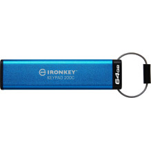 Kingston 64GB IronKey Keypad 200C USB-C Kingston 64GB IronKey Keypad 200C USB-C