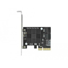 DELOCK DeLOCK PCIe 5P SATA x4 LP 90498 DELOCK DeLOCK PCIe 5P SATA x4 LP 90498