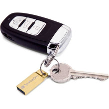 Verbatim 32GB Metalo vadovas USB 3.2 Gold