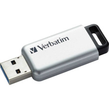 Verbatim 64GB Secure Pro USB 3.2 Silver Verbatim 64GB Secure Pro USB 3.2 Silver