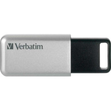 Verbatim 64GB Secure Pro USB 3.2 Silver Verbatim 64GB Secure Pro USB 3.2 Silver