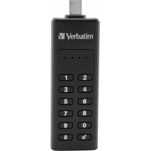 Verbatim 64GB Saugi klaviatūra USB 3.2 Juoda Verbatim 64GB Saugi klaviatūra USB 3.2 Juoda