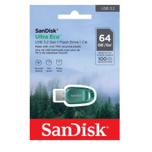 Sandisk 64GB Ultra Eco USB 3.2 Green Sandisk 64GB Ultra Eco USB 3.2 Green