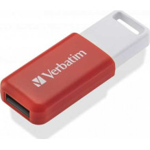 Verbatim 16GB DataBar USB 2.0 Red Verbatim 16GB DataBar USB 2.0 Red