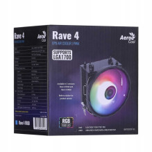 Aerocool CPU Fan PGS RAVE 4 FRGB PWM 4P
