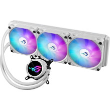Asus Rog Strix LC III 360 ARGB 120 mm procesoriaus aušintuvas, baltas Asus Rog Strix LC III 360 ARGB 120 mm procesoriaus aušintuvas, baltas