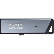 Adata Elite UE800 512GB USB 3.2 USB atmintis, sidabrinė Adata Elite UE800 512GB USB 3.2 USB atmintis, sidabrinė