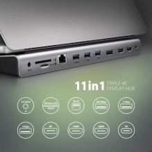 Axagon HMC-4KX3 Silver