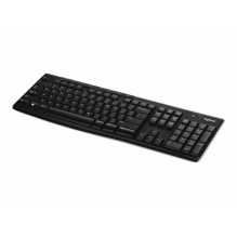Logitech Wireless Keyboard K270 (DE) Black