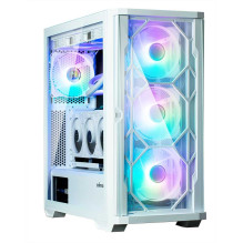 Zalman Z10 DUO ATX ZM-IF120 x4 Balta Zalman Z10 DUO ATX ZM-IF120 x4 Balta
