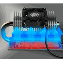 Icy Box Swiveling cooler for M.2 SSD Radiator 60878 Icy Box Swiveling cooler for M.2 SSD Radiator 60878