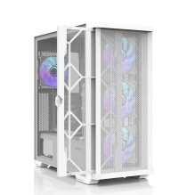 Zalman Z10 DUO ATX ZM-IF120 x4 White
