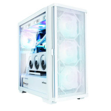 Zalman Z10 DUO ATX ZM-IF120 x4 Balta Zalman Z10 DUO ATX ZM-IF120 x4 Balta