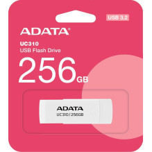Adata 256GB UC310 USB 3.2 USB atmintinė, balta Adata 256GB UC310 USB 3.2 USB atmintinė, balta