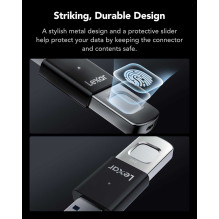Lexar 64GB JumpDrive F35 Pro USB 3.2 juodas / sidabrinis
