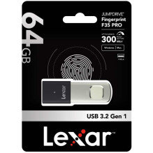 Lexar 64GB JumpDrive F35 Pro USB 3.2 juodas / sidabrinis