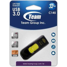 Teamgroup 32GB C145 USB 3.2 Black-Yellow