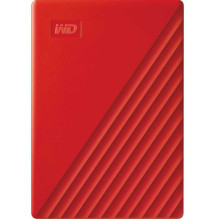 „Western Digital My Passport 6TB 2,5'“ raudonas / juodas WDBR9S0060BRD-WESN „Western Digital My Passport 6TB 2,5'“ raudonas / juodas WDBR9S0060BRD-WESN