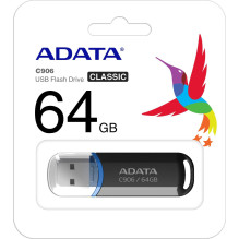 Adata 64GB C906 USB 2.0 Black Adata 64GB C906 USB 2.0 Black