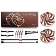 „Noctua NF A14x25r G2 PWM“ 2 vnt. 140 mm korpuso ventiliatorių „Noctua NF A14x25r G2 PWM“ 2 vnt. 140 mm korpuso ventiliatorių