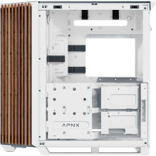 Apnx V1-W-WT-v1 Balta / Mediena