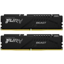 „Kingston Fury Beast Black“ 2x8GB DDR5 6000MHZ UDIMM KF560C30BBEK2-16 atmintis „Kingston Fury Beast Black“ 2x8GB DDR5 6000MHZ UDIMM KF560C30BBEK2-16 atmintis
