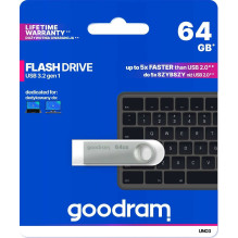 Goodram 64GB UNO3 USB 3.2 Silver