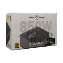 White Shark GPSU-850W Admiral 850W 80+ GOLD Pilnai modulinis
