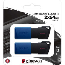 „Kingston DataTravel Exodia M“ 64 GB USB 3.2 atmintinė