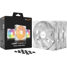 Be quiet! „Light Wings LX“ 140 mm korpuso ventiliatorius BL128 Be quiet! „Light Wings LX“ 140 mm korpuso ventiliatorius BL128