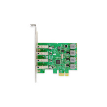 DIGITUS Digitus 4-Port USB 3.0 PCI Express Add-On Card DIGITUS Digitus 4-Port USB 3.0 PCI Express Add-On Card