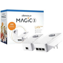 „Devolo Magic 2 LAN“ trigubas pradedančiųjų rinkinys „Devolo Magic 2 LAN“ trigubas pradedančiųjų rinkinys