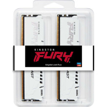 Kingston Fury Beast White 2x32GB DDR5 6000MHZ DIMM KF560C30BWEK2-64