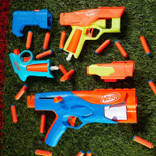 Hasbro Hasbro Nerf N serijos įrangos komplektas, šaudyklė (mėlyna / oranžinė) Hasbro Hasbro Nerf N serijos įrangos komplektas, šaudyklė (mėlyna / oranžinė)