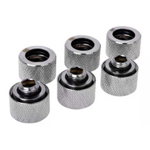 Alphacool HT pipe connection 1 / 4" on 16mm chrome 6-pack Alphacool HT pipe connection 1 / 4" on 16mm chrome 6-pack