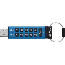 „Kingston IronKey“ 64 GB klaviatūra, 200 USB 3.2 atmintis „Kingston IronKey“ 64 GB klaviatūra, 200 USB 3.2 atmintis