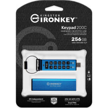 Kingston 256GB IronKey Keypad 200C USB-C Kingston 256GB IronKey Keypad 200C USB-C