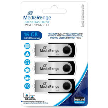 MediaRange 16GB MR910 USB 2.0 3 Pack