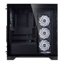 XPG INVADER X BTF MID-TOWER korpusas, juodas