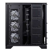 XPG INVADER X BTF MID-TOWER korpusas, juodas