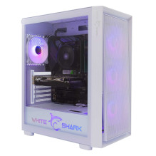 White Shark GCC-2401 Warhead-3 Balta 4 ventiliatoriai 12cm RGB White Shark GCC-2401 Warhead-3 Balta 4 ventiliatoriai 12cm RGB