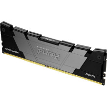 Kingston Fury Renegade Juoda / Silver 4x16GB DDR4 3600MHZ UDIMM KF436C16RB12K4 / 64 Kingston Fury Renegade Juoda / Silver 4x16GB DDR4 3600MHZ UDIMM KF436C16RB12K4 / 64