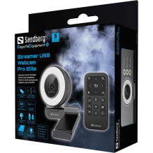 Sandberg 134-39 Streamer USB Webcam Pro Elite