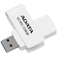 Adata 128GB UC310 USB 3.2 USB atmintinė, balta Adata 128GB UC310 USB 3.2 USB atmintinė, balta