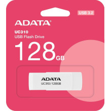 Adata 128GB UC310 USB 3.2 USB atmintinė, balta Adata 128GB UC310 USB 3.2 USB atmintinė, balta
