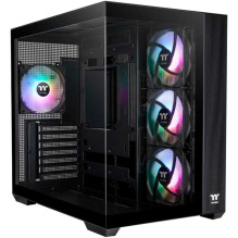 „Thermaltake View 380 TG ARGB“ juodas „Thermaltake View 380 TG ARGB“ juodas