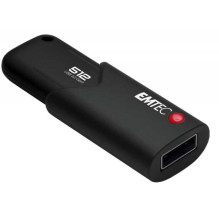 Emtec 512GB B120 Click Secure USB 3.2 Black