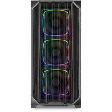 Sharkoon AK5M RGB bokšto tipo korpusas, juodas Sharkoon AK5M RGB bokšto tipo korpusas, juodas