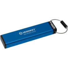 „Kingston IronKey“ 128 GB USB 3.2 klaviatūra „Kingston IronKey“ 128 GB USB 3.2 klaviatūra