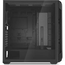 Sharkoon AK5M RGB bokšto tipo korpusas, juodas Sharkoon AK5M RGB bokšto tipo korpusas, juodas